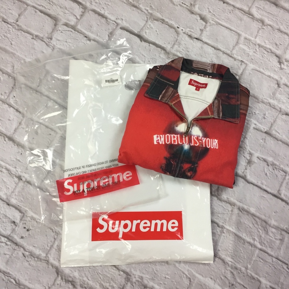 Supreme Scarface The World is Yours Denim Jacket